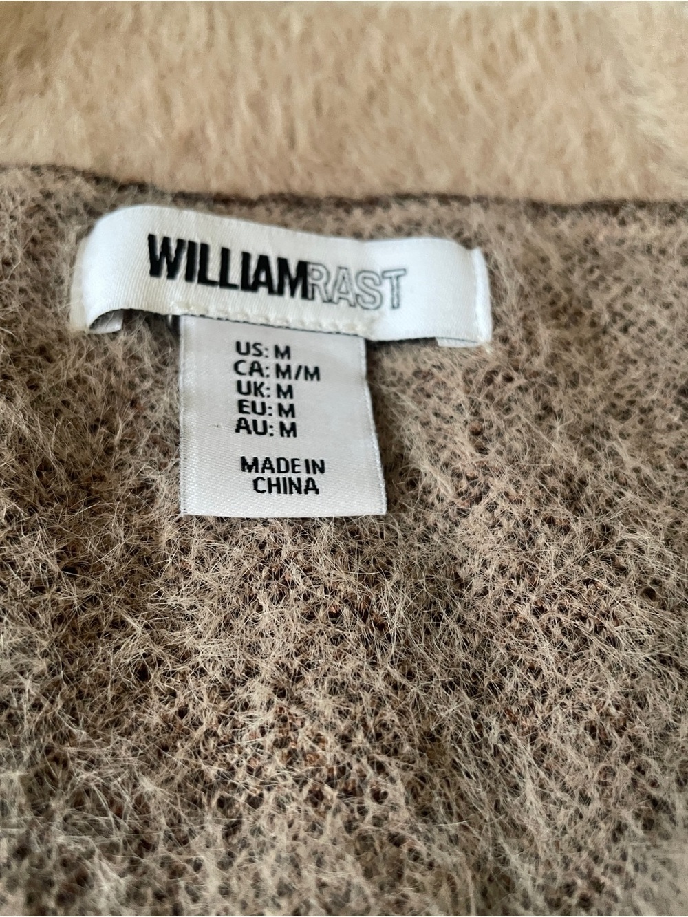Sand/Tan V-Neck Sweater Vest - Picture 6 of 7